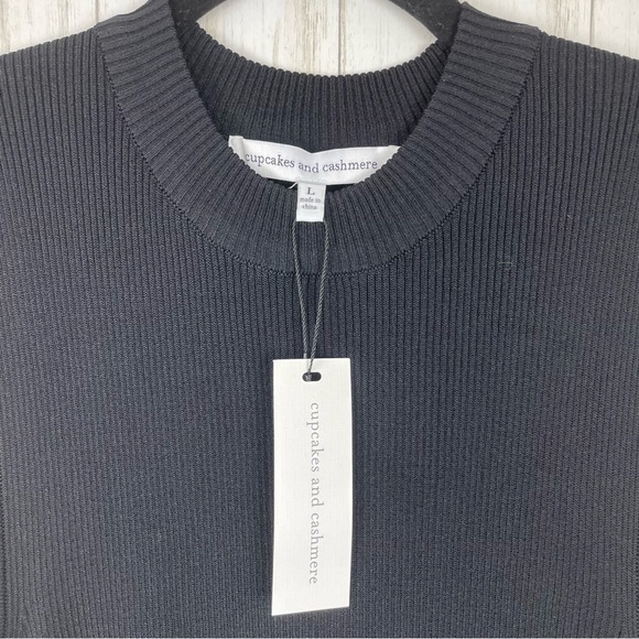 Cupcakes and Cashmere Leola knitted midi knit dress NWT Large - Picture 8 of 14